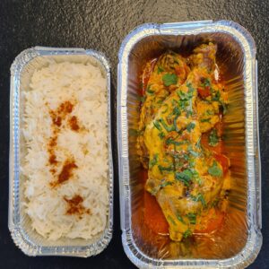 tikka massala de poulet + riz