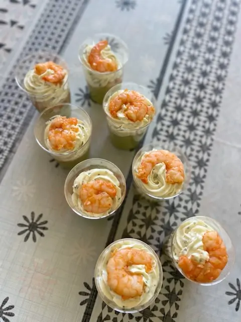 Creole avocado verrines – Image 3