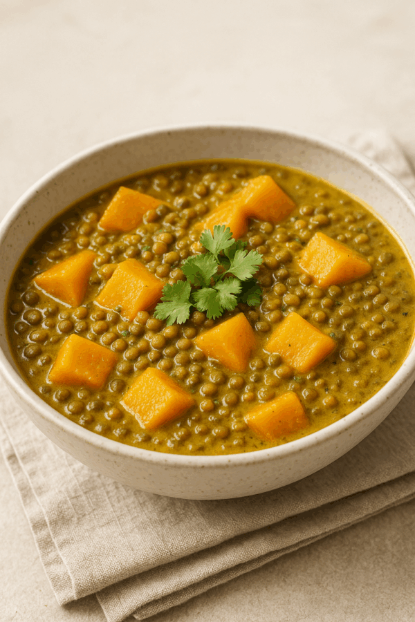 colombo de lentilles +courge