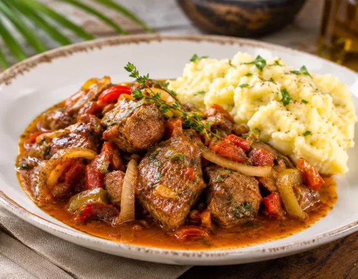 ragoût de porc +riz